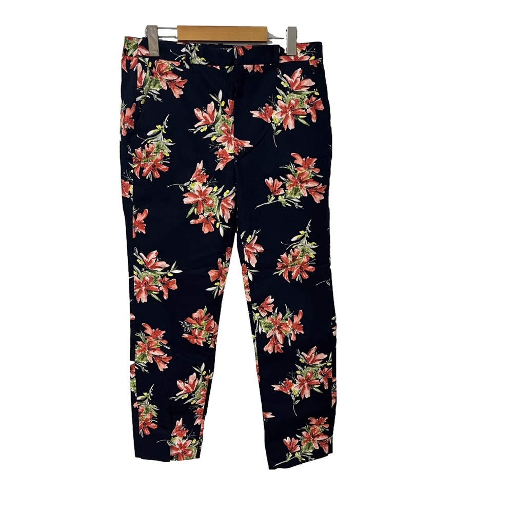 Zara Floral Print Pants size 8